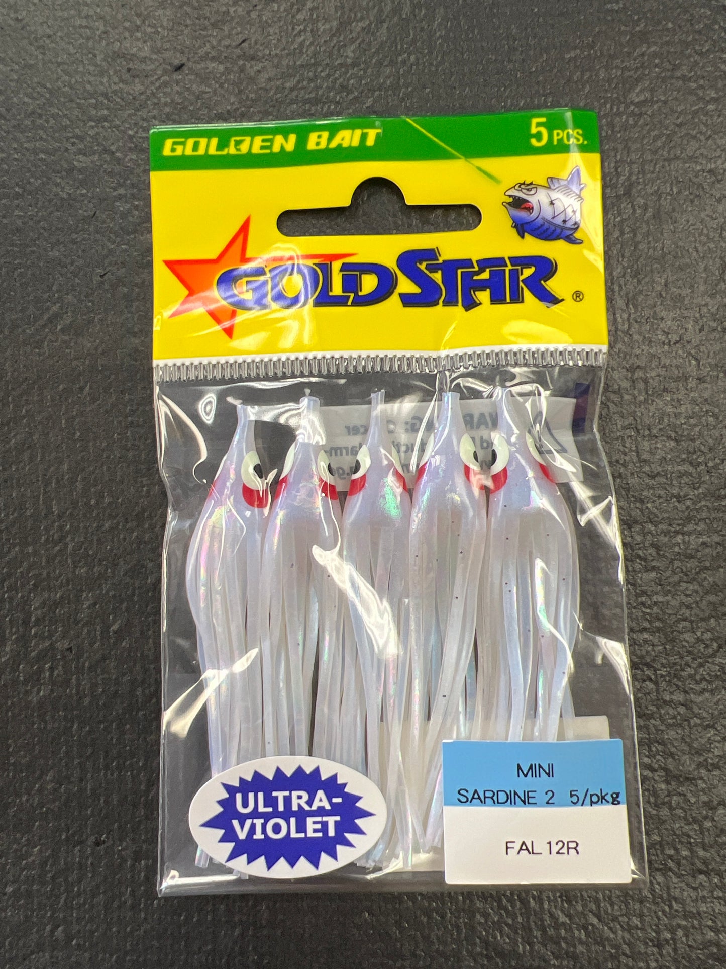 Gold Star mini sardine 2 (white)