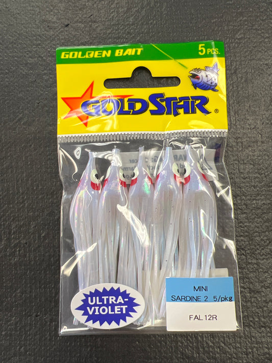 Gold Star mini sardine 2 (white)