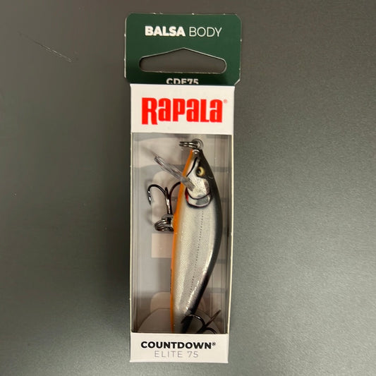 Rapala Countdown Elite 75 Gilded Silver Shad