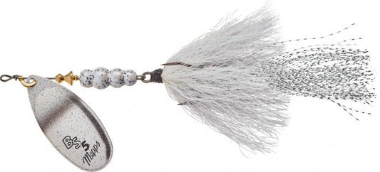 Mepps Bronze Slammer #5, 1/2 oz (Pearl Shad)