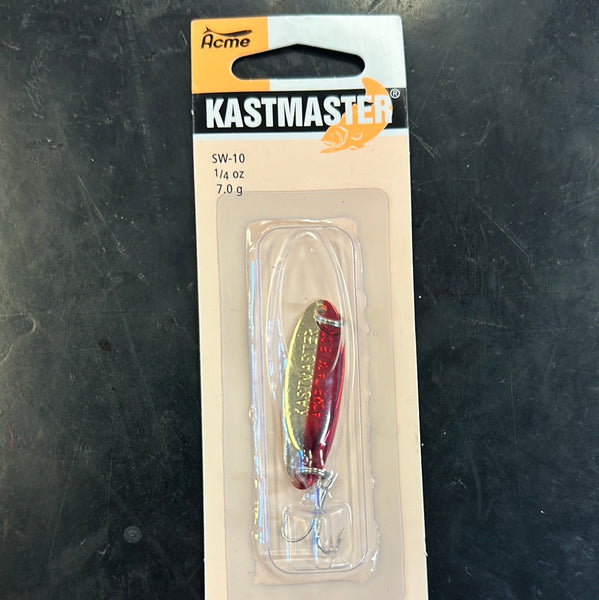 Kastmaster 1/4oz gold/red