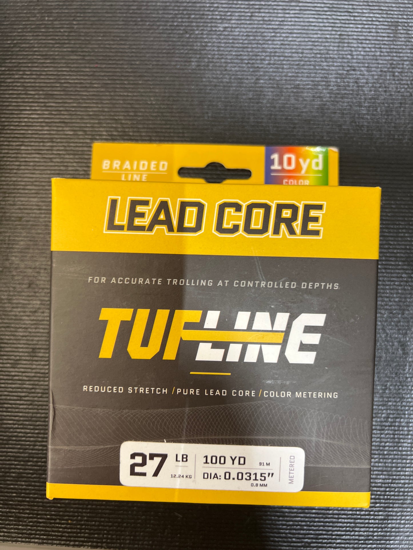 Tuff Line 27# Lead core, Color metering 100 yards