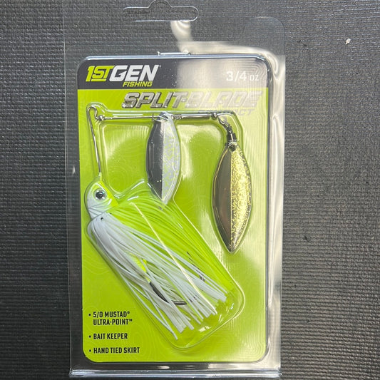 1st GEN Split Blade 3/4oz Chart/White