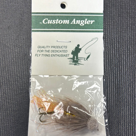 Custom Angler Kokanee fly muddler minnow