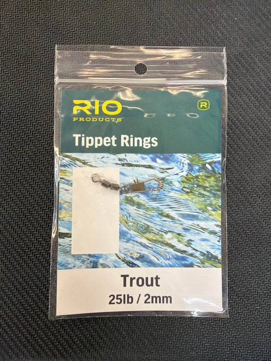 Rio Tippet Rings Trout 25lbs/2mm