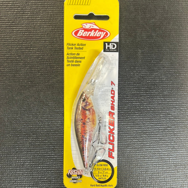 Berkley Flicker Shad 7 HD Blacknose Dace