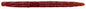 Yamamoto 5” senko root beer/red gold flake