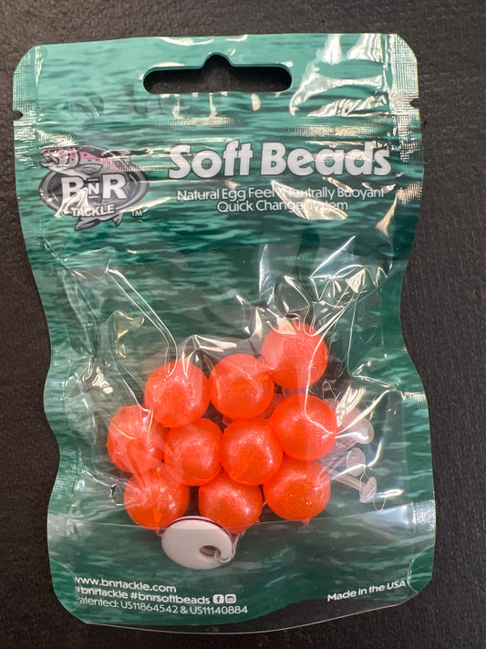 BnR Soft Beads 14mm Creamsicle