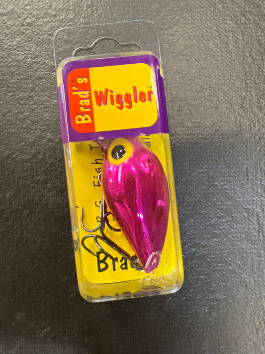 Brads Wiggler metallic pink/ black Bill