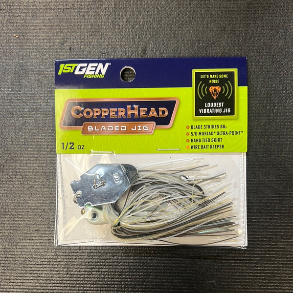 1st GEN Copper Head Bladed Jig 1/2oz Tennessee Shad