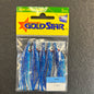 Gold Star Mini Squid 2.5" Blue/ Silver