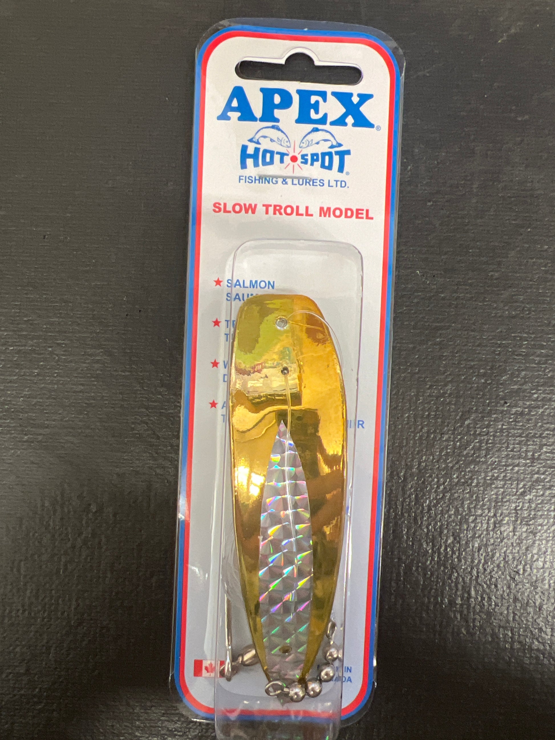 fishing apex lures Blade Tactical Company Ideal for trout and salmon it has also proven deadly on walleye 200 Gold Silver Fishscale