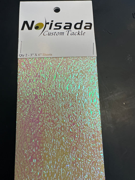 NORISADA BULK TAPE,GLOW CRACKLE(2)3"X6" STRIPS