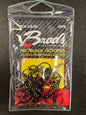 Brads Octopus Hooks Nickel Black