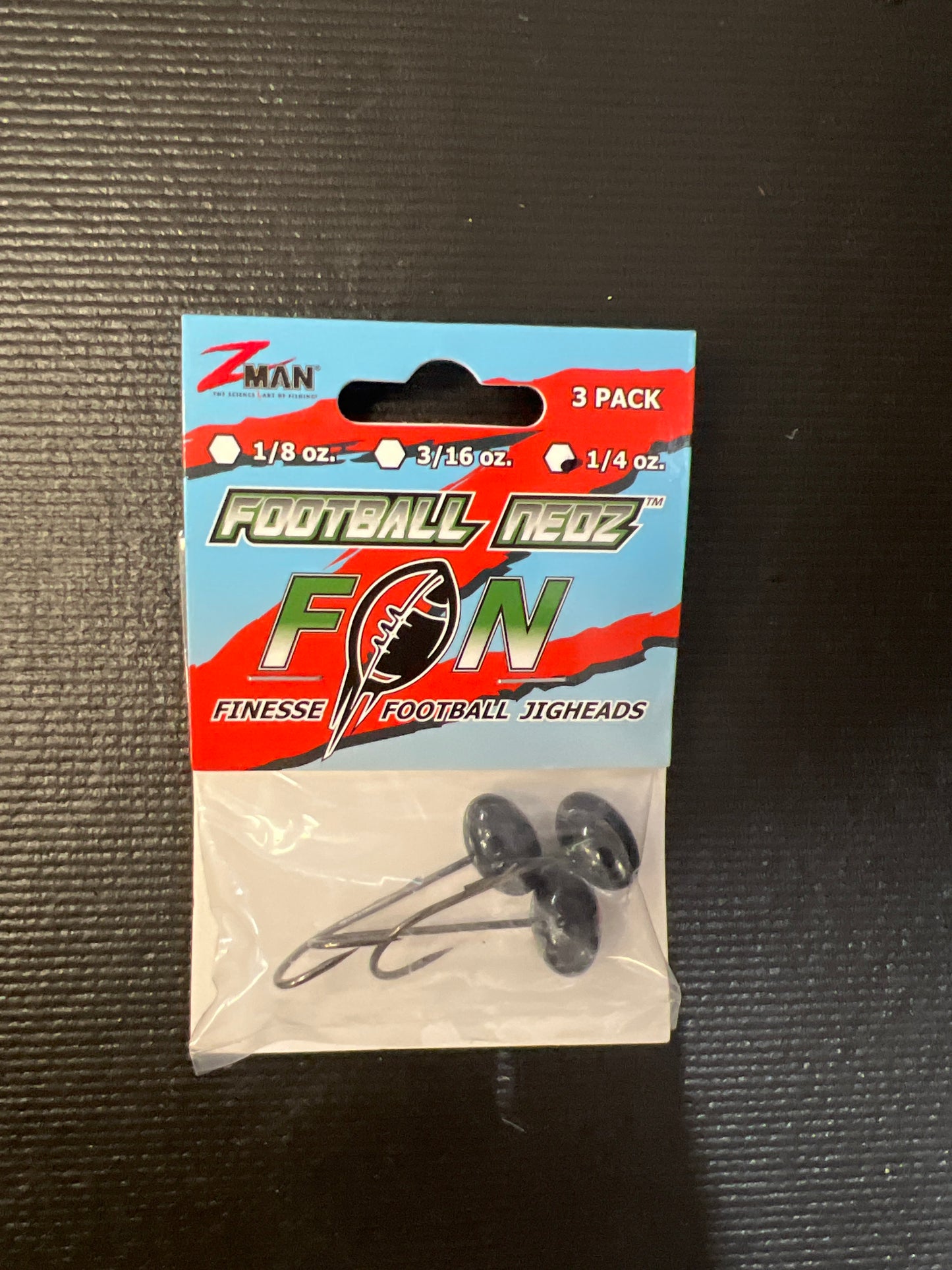 Z-Man Football Nedz 1/4oz Black