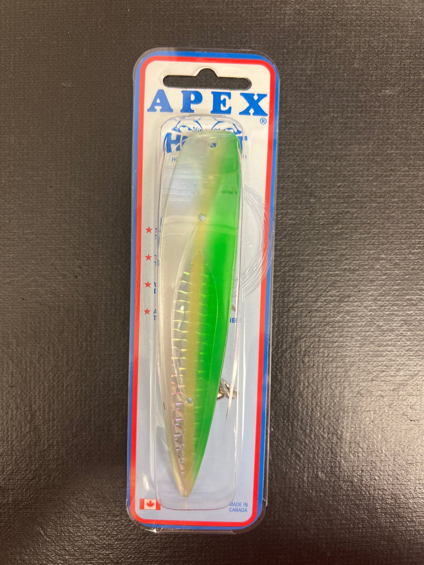 #198 Pearl Dark Green Gold Stripe