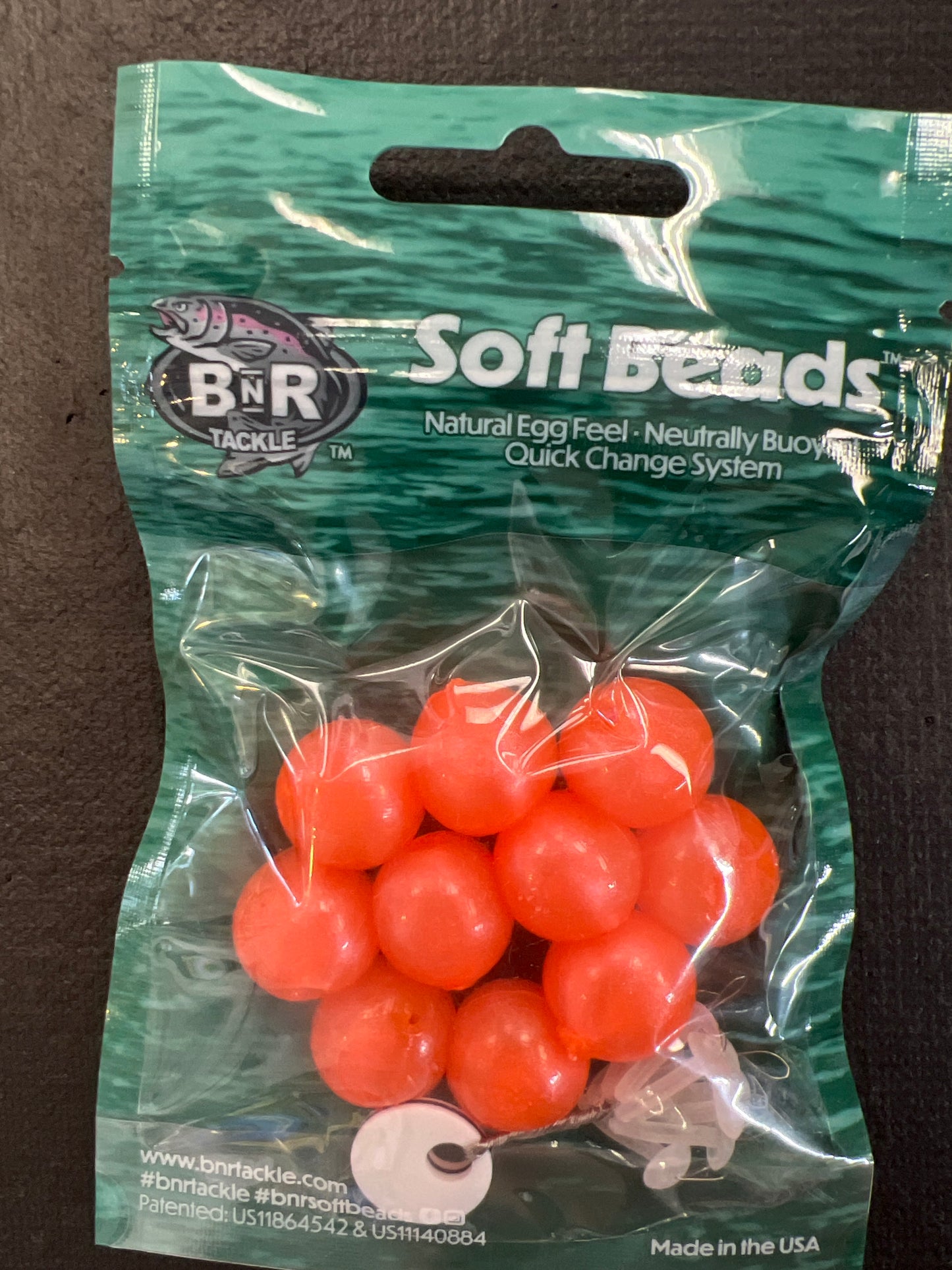 BnR Soft Beads 16mm Creamsicle