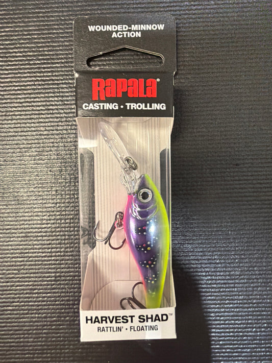 Rapala Harvest Shad 5 Purple Meat Market