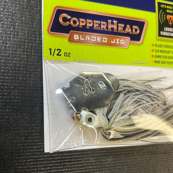 1st GEN Copper Head Bladed Jig 1/2oz Tennessee Shad