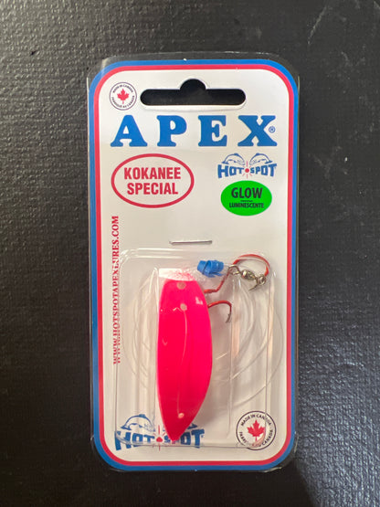 #308 Hot Pink Glow Apex