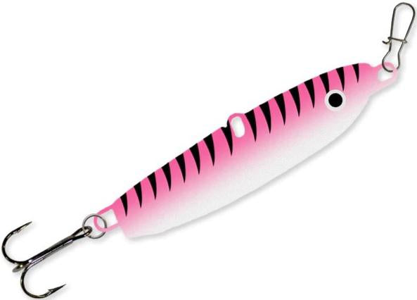 Mack’s 1/16oz sonic baitfish glow pink