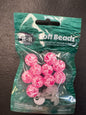 BnR Soft Beads 16mm Mottled Cerise