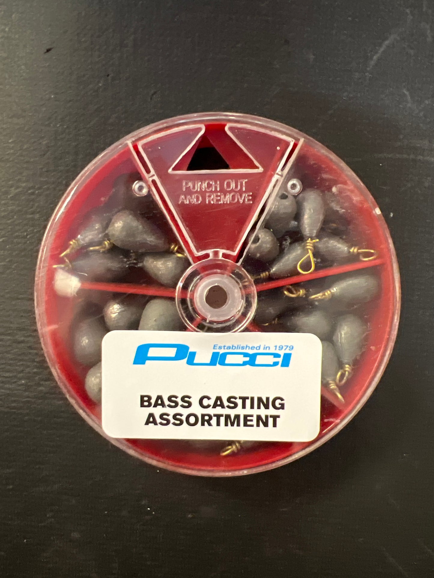 Pucci Bass Casting Sinkers 27 piece