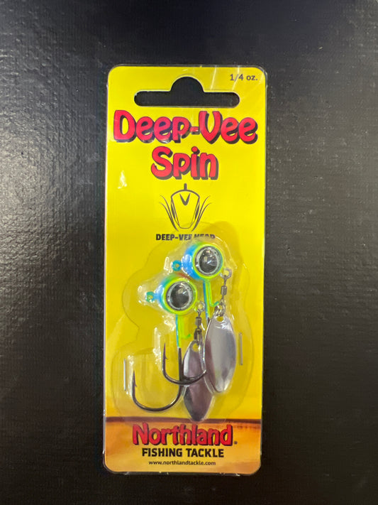 Northland Deep Vee Spin 1/4oz parrot