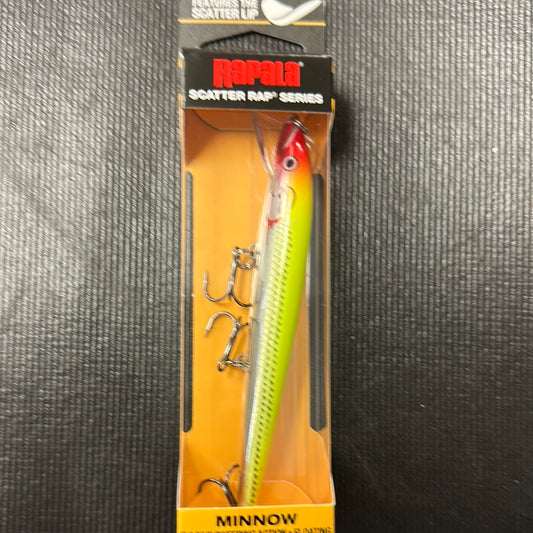 Rapala scatter rap minnow clown