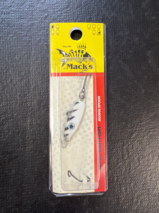 Mack's Sonic Baitfish 1/16oz Glow White
