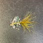 Jackson Cardinal JJ SPECKLE BLACK/ OLIVE BEADHEAD hook size 8