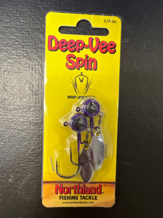 Northland Deep Vee Spin 1/4oz Purpledescent