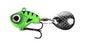 Lunkerhunt Big Eye Tail Spin Jig - Fluorescent Green Glow - 2", 1/4oz