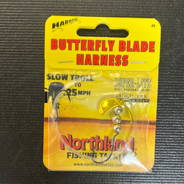 Butterfly Blade Harness Gold Shiner