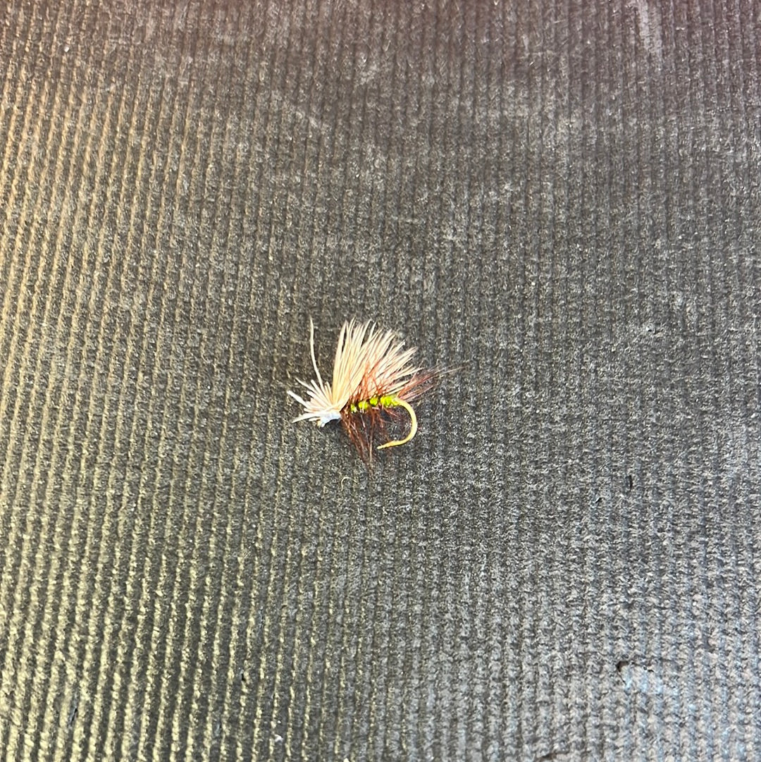Jackson Cardinal Olive Elk Hair Caddis hook size 12