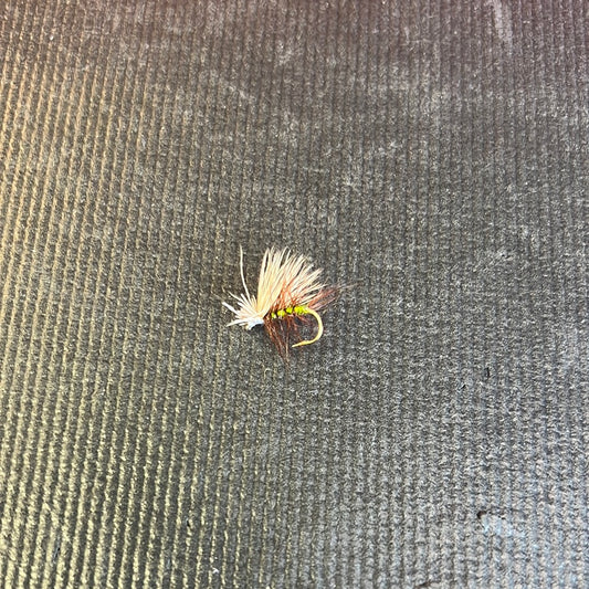 Jackson Cardinal Olive Elk Hair Caddis hook size 12