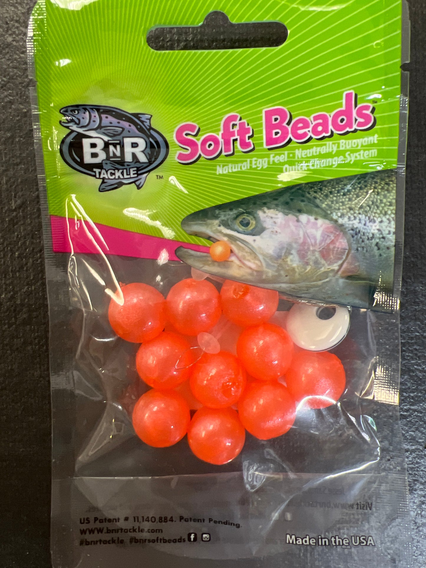 BNR Soft Beads 14mm Creamsicle