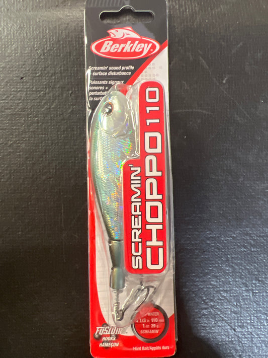 Berkley Screamin Choppo 110 Foil Shad