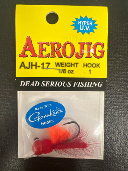 Aero Jig 1/8oz Red/Orange