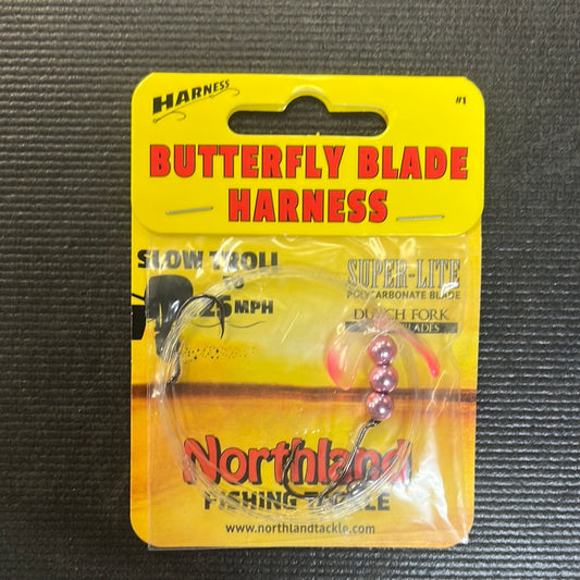 Butterfly Blade Harness Clear Tip Pink