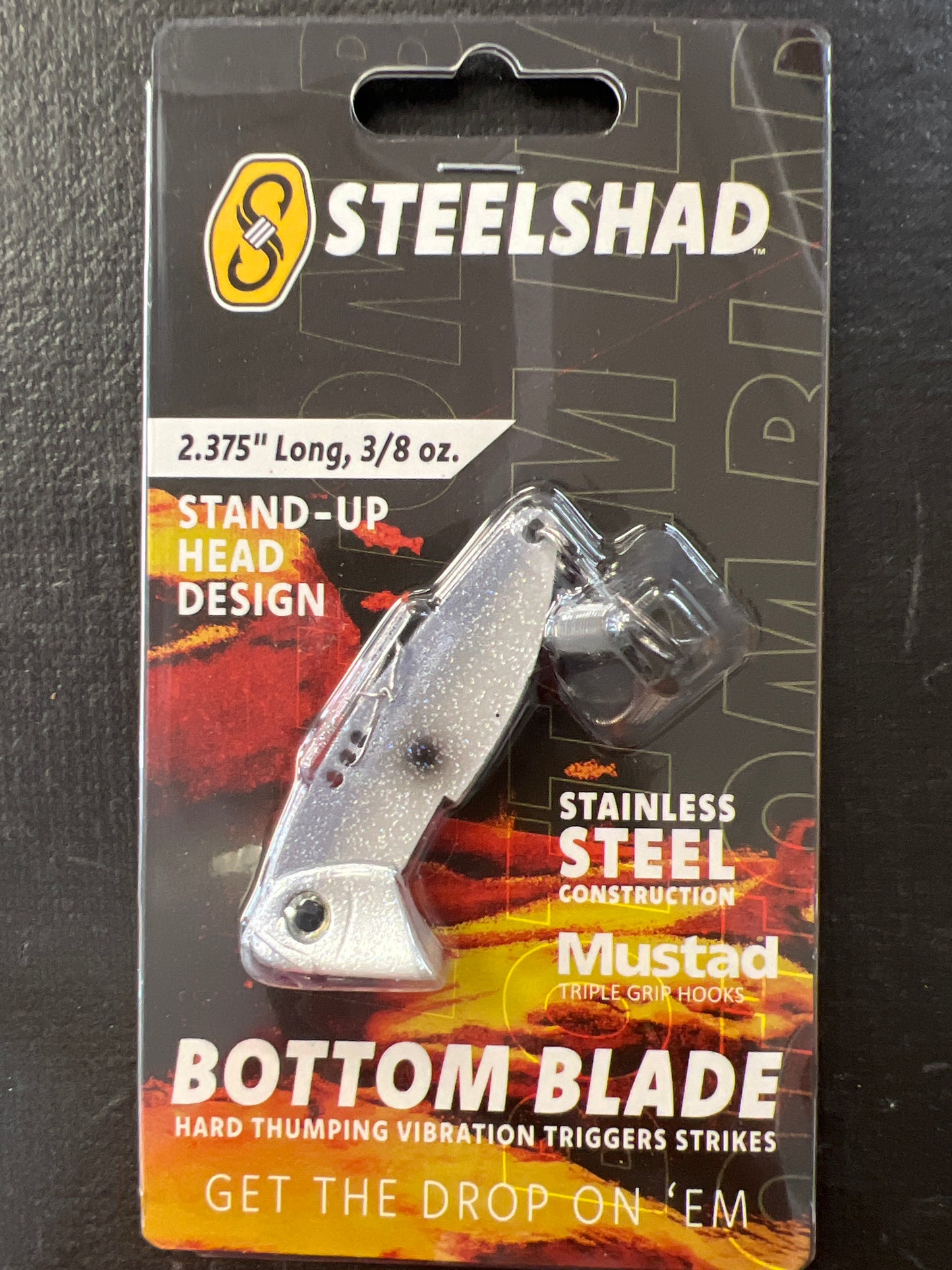 Steelshad 3/8oz Lavender Shad