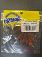 Kalins 2" Lunker Grub Pumpkin Salt & Pepper