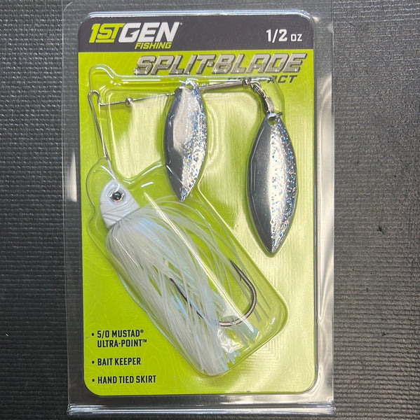 1st GEN Split Blade 1/2oz Glimmer Shad