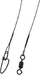 Berkley black 18” leader 20lb qty2