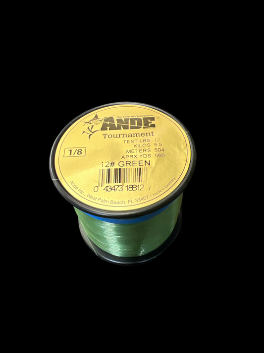Ande Tournament 12lb 1/8lb spool