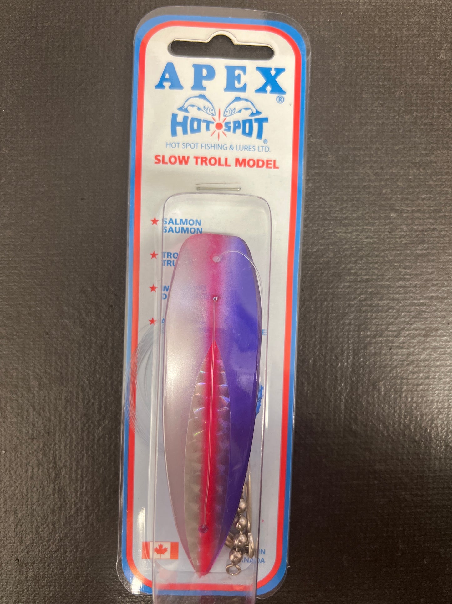 #92 Purple/ Pearl/ Red Stripe