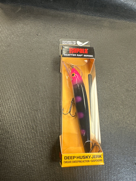 Rapala scatter rap deep husky black light