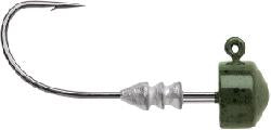VMC 1/4oz Ned rig jig green pumpkin