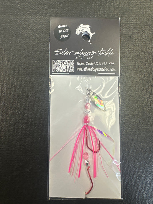 Sliver Slayers skinny p hot pink