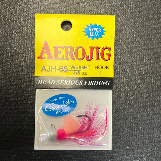 Aero Jig 1/8oz Pearl/ Peach/ Cerise